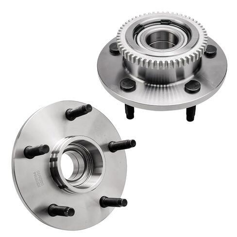 Detroit Axle - 2 Front Wheel Bearing Hubs for GMC Acadia Chevy Traverse Enclave XT5 XT6 Wheel Bearing and Hubs Assembly 2018 2019 2020 2021 2022 Replacement Pair Hubs in Saudi Arabia