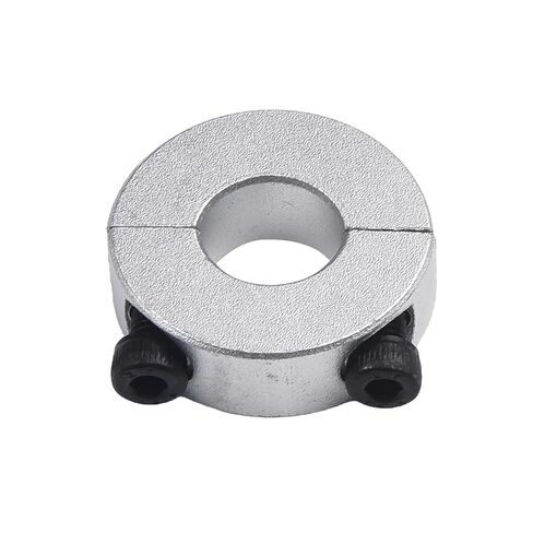 Double Split Clamp Shaft Collar, Fixed Rings Double Split Shaft Collar Clamp Anodized Aluminum ID 13-30mm(20mm) in Kuwait