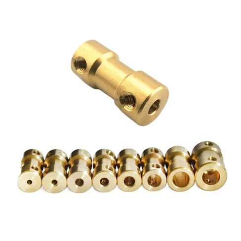 5Pcs D9xL20 Motor Shaft Coupling Brass Coupler Model for RC Boat Car Airplane(2mm-3.17mm) in Saudi Arabia
