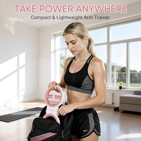 ADISTAR 3-IN-1 Multifunctional Rotator Burn Machine - 360° Spinning Arm Workout, Dumbbell & Adjustable Chest Expander, Forearm Exercise Equipment, Portable Home Gym with Resistance Band & Weight Stack in Saudi Arabia