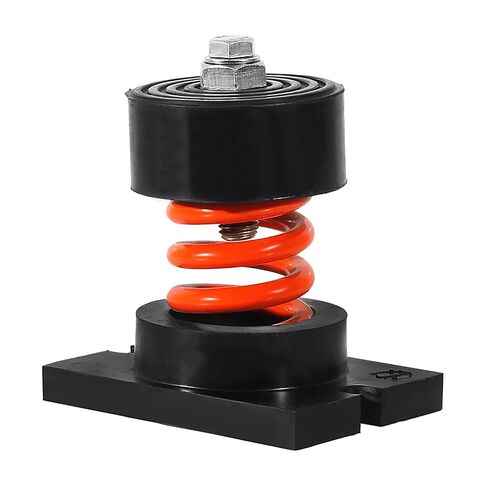 Easyflex Cup Spring Mount Isolator, 352 lbs Capacity, 1" Deflection (Orange, Pack of 4) Total Load 1408 lbs in Kuwait