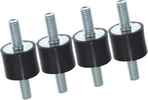 4 قطعة M8 سيارة مضادة للاهتزاز المطاط المعزل المثبط 25x20 مللي متر المطاط بكرة جبل امتصاص الصدمات يتصاعد للضواغط محركات VV استبدال العنصر in Kuwait