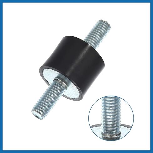 4 قطعة M8 سيارة مضادة للاهتزاز المطاط المعزل المثبط 25x20 مللي متر المطاط بكرة جبل امتصاص الصدمات يتصاعد للضواغط محركات VV استبدال العنصر in Kuwait