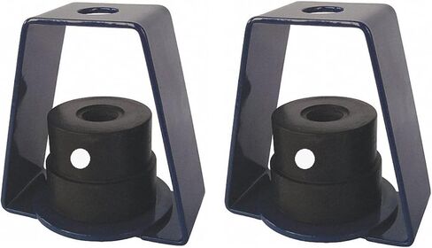 Hanger Mount Vibration Isolator, Ceiling Suspended Mounted Hanger, 100% Natural Isolator Type, Capacity Range: 10 to 35 lb. in Saudi Arabia