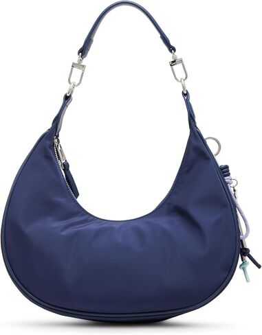 Anne Klein Womens Crescent Shoulder Bag with Detachable Strap, Timeless Taupe in Saudi Arabia