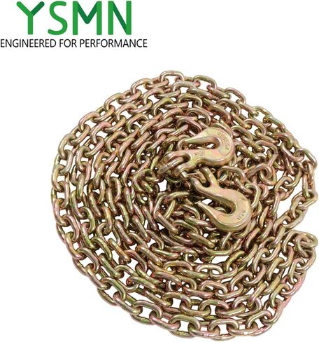 2 Pack 5/16in x 20ft G70 Chain G70 Hook Transportation Bundle Chain Working Load 4700lbs in Saudi Arabia