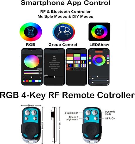RGBW Standard 1/2" NPT Boat Drain Plug Lights with a 1.5m Extension Cord, IP68 Underwater LED Trailer Lights with APP& RF Control for Boat Pool Yacht Fishing, with The Smart Cooling Systen in Kuwait