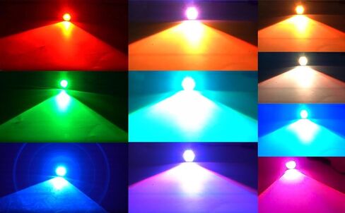 RGBW Standard 1/2" NPT Boat Drain Plug Lights with a 1.5m Extension Cord, IP68 Underwater LED Trailer Lights with APP& RF Control for Boat Pool Yacht Fishing, with The Smart Cooling Systen in Kuwait