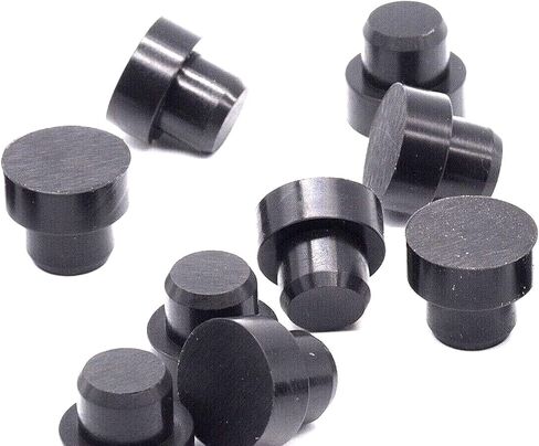 Rubber Push in Bumpers Hole Plug - 1/2" Rubber Push-in Feet, 3/4" OD x 5/16" Height (4) in Saudi Arabia