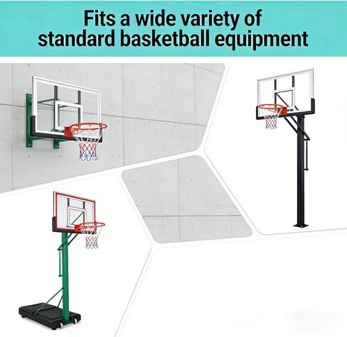 استبدال حافة كرة السلة مقاس 18 بوصة مع شبكة، حافة طوقية كرة السلة العالمية مع أشرطة تثبيت، حافة كرة السلة الداخلية والخارجية لمعظم اللوحات الخلفية، استبدال طوق كرة السلة القابل للتركيب على الشجرة in Kuwait