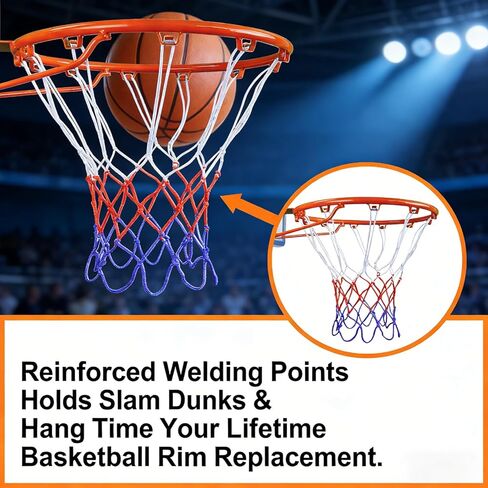 استبدال حافة كرة السلة مقاس 18 بوصة مع شبكة، حافة طوقية كرة السلة العالمية مع أشرطة تثبيت، حافة كرة السلة الداخلية والخارجية لمعظم اللوحات الخلفية، استبدال طوق كرة السلة القابل للتركيب على الشجرة in Kuwait