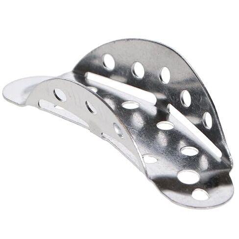 50/Pcs Dental Dental Temporary Impression Trays for Crown and Bridge Disposable Temporary Tray Premium Aluminum Pack in Kuwait