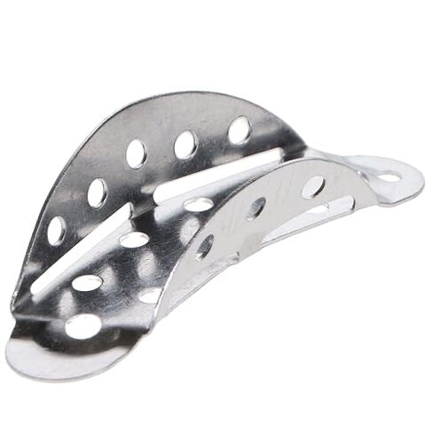 50/Pcs Dental Dental Temporary Impression Trays for Crown and Bridge Disposable Temporary Tray Premium Aluminum Pack in Kuwait