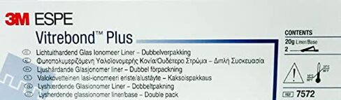 3M ESPE 7572 Vitrebond Plus Light Cure Glass Ionomer Liner Base Clickers 2/Pk in Kuwait