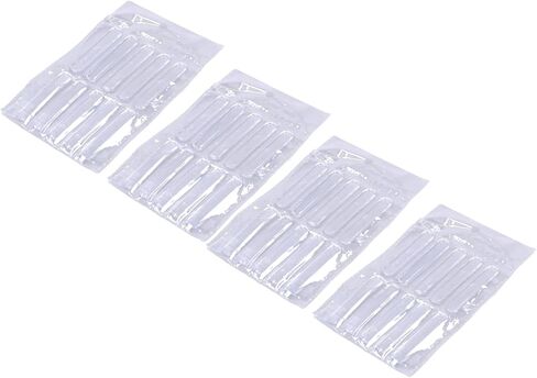 Cabinet Door Bumper Wall Protector 40Pcs Transparent PU Adhesive Stoppers Soft Stop Protection for Cabinet Drawer Refrigerator Toilet Car Door in Saudi Arabia