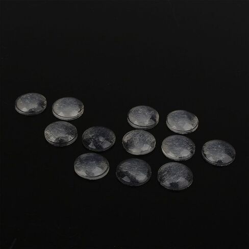 Cabinet Bumpers Clear Rubber Bumpers Self Adhesive, 100PCS Self Adhesive Clear Rubber Feet Cabinet Door Bumpers for Kitchen Drawers Picture Frames Furniture in Saudi Arabia