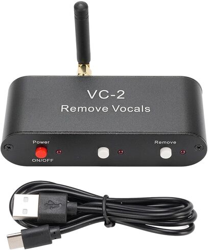 Karaoke Vocal Remover Efficient Stereo Real Time Voice Canceller for 3.5mm Speaker Input Adapter, Receiver for Music Lovers in Saudi Arabia