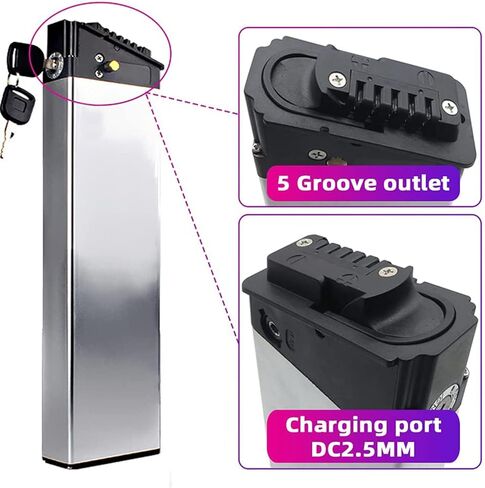 48V E-Bike Battery 10.4Ah for Jasion EB7 Folding Built-in Electric Bicycle for Lectric XP Lithium Battery for 1000W 800W 750W 500W 350W Bike Motor with Charger and BMS in Saudi Arabia