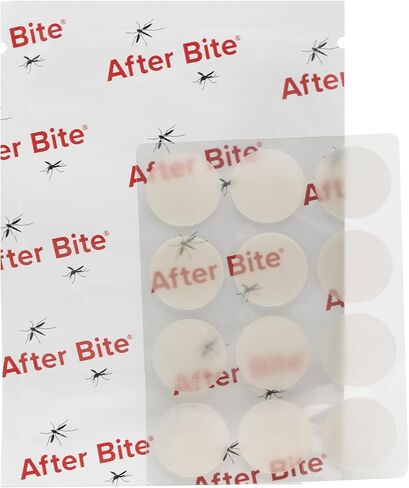 ضمادات عض الحشرات بعد العض - ضمادات لدغات الحشرات مع بيكربونات الصوديوم - حماية من الحكة طوال اليوم - 24 قيراط (عبوتان) in Kuwait