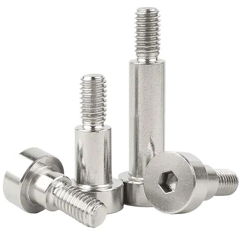 Fixed Bolts, Stainless Hexagon Socket Cap Head Roller Shoulder Screws Bearing Bolt Plug Stuff Screw 5pcs(16mm,D6x M5 (5pcs)) in Saudi Arabia