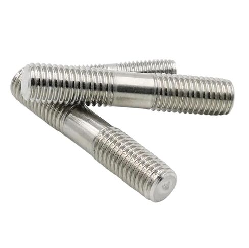 Double End Threaded Stud Screw Bolt 4pcs M4 Stainless Steel Toothed Rod Full Thread rods Wire Screw Home Decoration Bolts 45mm-60mm Length(M4mmx45mm) in Saudi Arabia