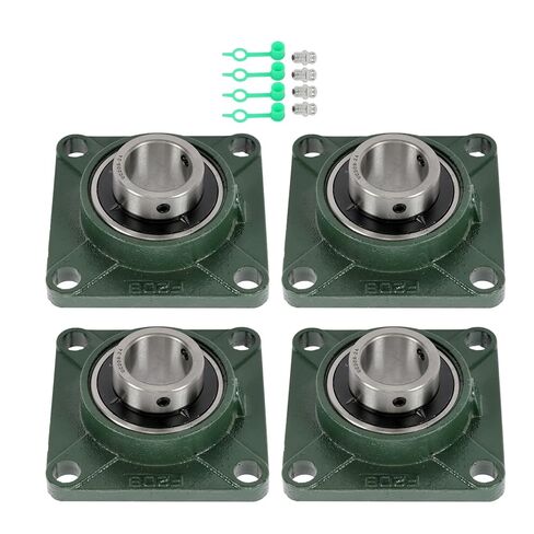 findmall UCF208-24 Pillow Block Bearing 1-1/2" 4-Bolt with Seat Bearing, 4 PCS Heavy Duty Self-Aligning in Saudi Arabia