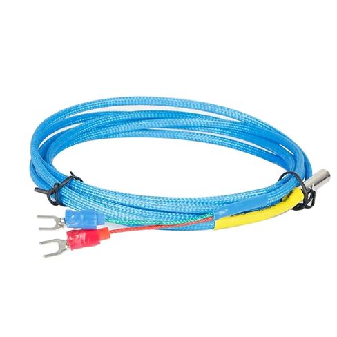 5mm*30mm K/J Type Plug-in Probe Thermocouple Temperature Sensor 1/2/3/5M Blue Cable for Industrial Temperature Controller(J Type 5m) in Kuwait