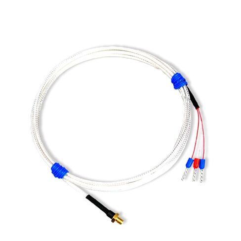 K/PT100 نوع M3 M4 النحاس المسمار الحرارية مع 0.5/1/2M عالية الدقة مقاوم للماء كابل PTFE مستشعر درجة حرارة الطابعة ثلاثية الأبعاد (PT100 نوع M4 2m) in Kuwait