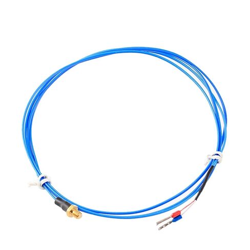 K/PT100 نوع M3 M4 النحاس المسمار الحرارية مع 0.5/1/2M عالية الدقة مقاوم للماء كابل PTFE مستشعر درجة حرارة الطابعة ثلاثية الأبعاد (PT100 نوع M4 2m) in Saudi Arabia