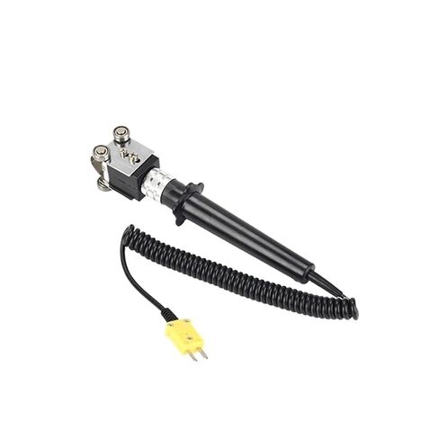 WRNM-101 K Type Surface Roller Thermocouple -50 to 500C Handheld Contact Temperature Sensor with Ball Bearings 4 Wheels in Saudi Arabia