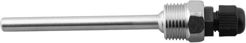 Thermowell 304 الفولاذ المقاوم للصدأ G1/2 الموضوع لمستشعر درجة الحرارة 30-200 مم طول 6 مم القطر الداخلي 250 درجة مئوية كحد أقصى (100 مم) in Kuwait