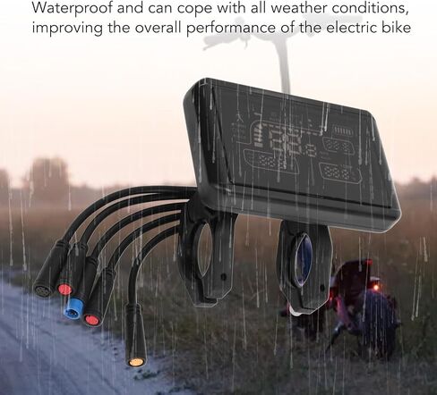 Electric Display Panel, Waterproof Display for Electric Bike for Electric Bike Modification in Saudi Arabia