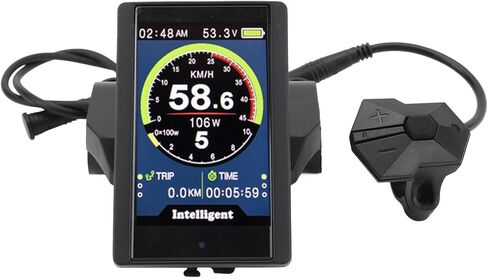 Drfeify P850C Electric Bike Display, 3.2 Inch Color Screen, Universal 36V/48V/60V Compatibility, IP65 Rated in Saudi Arabia