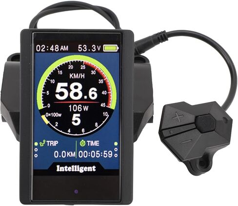 Drfeify P850C Electric Bike Display, 3.2 Inch Color Screen, Universal 36V/48V/60V Compatibility, IP65 Rated in Saudi Arabia