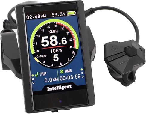 Drfeify P850C Electric Bike Display, 3.2 Inch Color Screen, Universal 36V/48V/60V Compatibility, IP65 Rated in Saudi Arabia