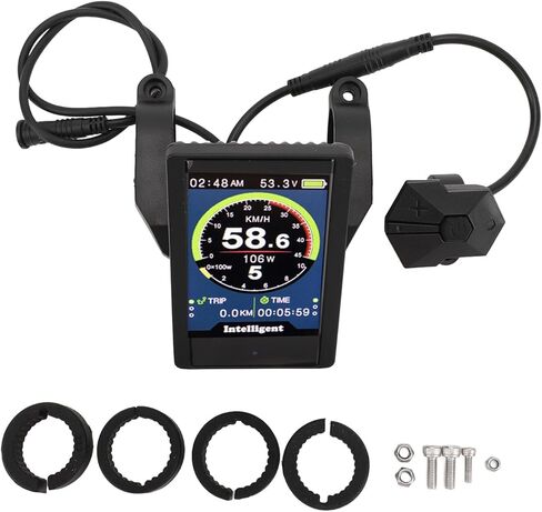 Drfeify P850C Electric Bike Display, 3.2 Inch Color Screen, Universal 36V/48V/60V Compatibility, IP65 Rated in Saudi Arabia