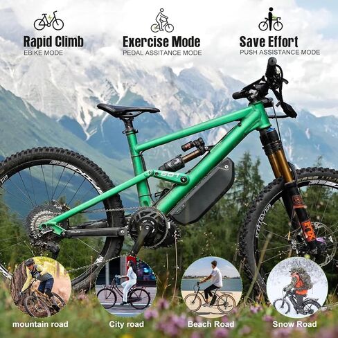 مجموعات محرك منتصف BAFANG BBS02 48V 750W مجموعات تحويل Ebike متوسطة المحرك مع عجلة سلسلة وشاشة LCD (بدون بطارية) in Saudi Arabia