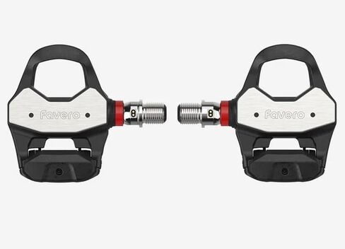 Favero Assioma PRO RL-2 Double Side Look Keo Compatible Power Meter Set, Easy-to-Transfer, Cycling Dynamics w/ Wearable4U PowerBank Bundle in Saudi Arabia