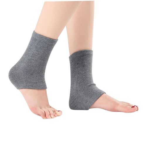 Yoga Ankle Socks Leg Warmers Fitness Socks Wool Foot Sleeve Warm Foot Cover for Exercise in Saudi Arabia