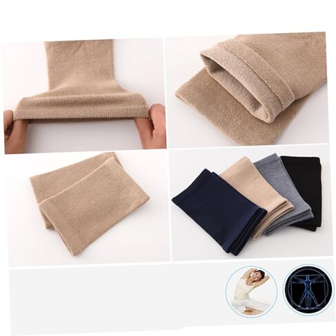Yoga Ankle Socks Leg Warmers Fitness Socks Wool Foot Sleeve Warm Foot Cover for Exercise in Saudi Arabia