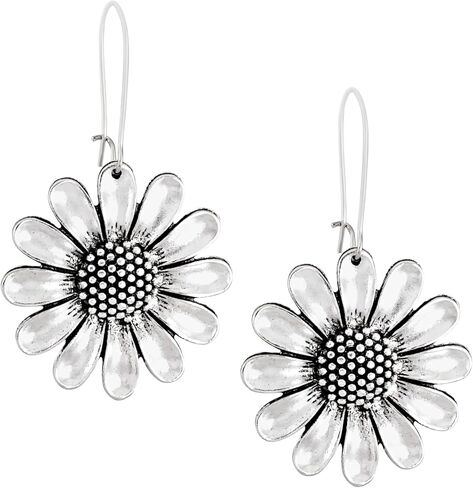 MINACHI Boho Vintage Summer Gold Plated Sunflower Drop Dangle Earrings Jewelry Gift for Women in Saudi Arabia