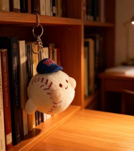 سلسلة مفاتيح من القطيفة المحشوة بالبيسبول الناعمة اللطيفة من JEWSUN in Kuwait