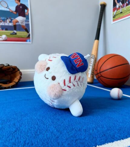 سلسلة مفاتيح من القطيفة المحشوة بالبيسبول الناعمة اللطيفة من JEWSUN in Kuwait