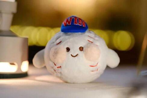 سلسلة مفاتيح من القطيفة المحشوة بالبيسبول الناعمة اللطيفة من JEWSUN in Kuwait