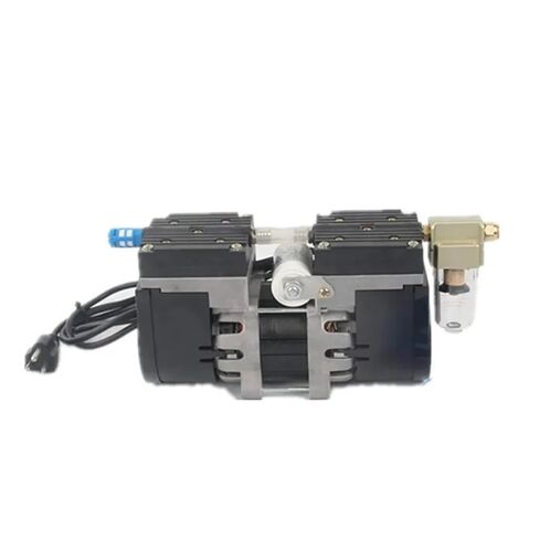 110V /220V Oilless Diaphragm Vacuum Pump Double Head 24L Silent Air Pump with Air Filter(110V) in Saudi Arabia