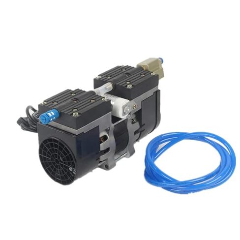 110V /220V Oilless Diaphragm Vacuum Pump Double Head 24L Silent Air Pump with Air Filter(110V) in Saudi Arabia