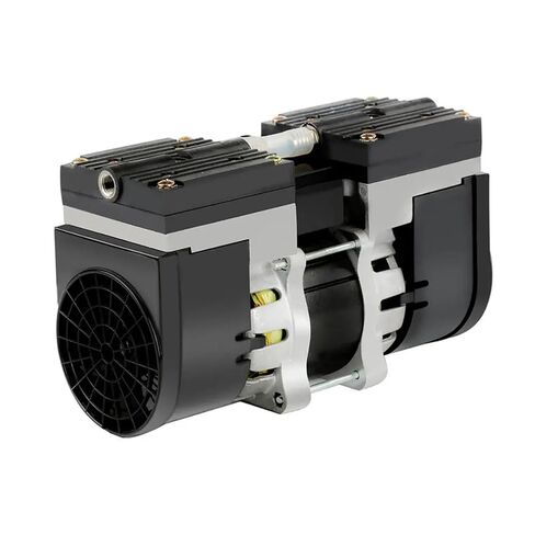 110V /220V Oilless Diaphragm Vacuum Pump Double Head 24L Silent Air Pump with Air Filter(110V) in Saudi Arabia