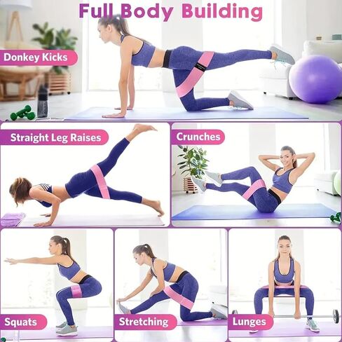 Pilates Kit for Home Workouts - Essential Pilates Equipment Set for Women with Ball & Ring, Home Pilates Accessories for Women & Beginners in Saudi Arabia