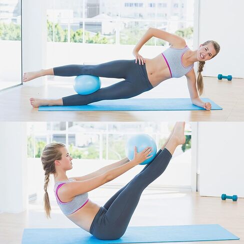 Pilates Kit for Home Workouts - Essential Pilates Equipment Set for Women with Ball & Ring, Home Pilates Accessories for Women & Beginners in Saudi Arabia