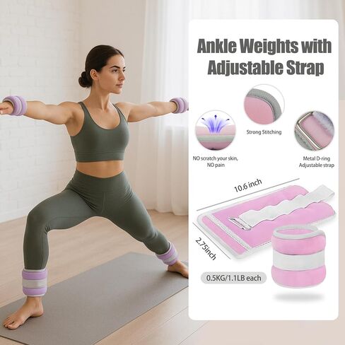 Pilates Kit for Women,Pilates Ring and Ball Set, Resistance Bands, Grip Socks & Yoga Mat Bag, Complete Pilates Essentials Starter Kit for Home Workouts, Pilates Equipment Gift Set for Beginners Pink in Saudi Arabia